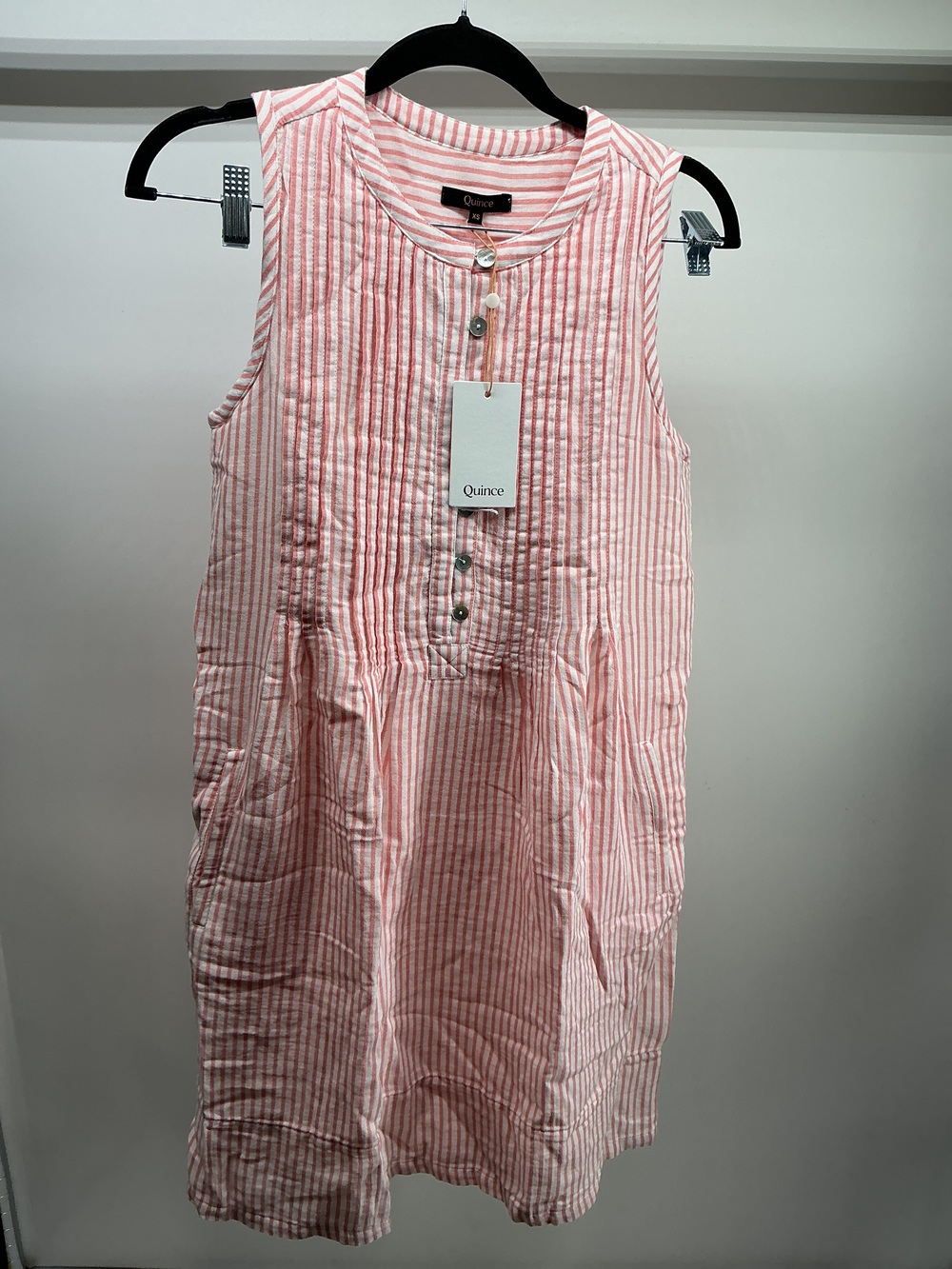 100% Organic Cotton Gauze Sleeveless Swing Dress